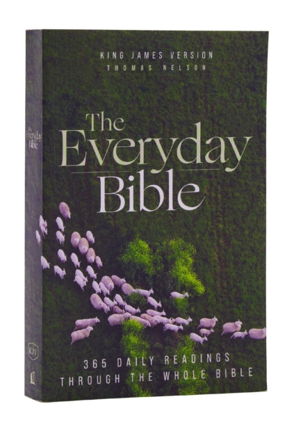Book cover of: KJV, The Everyday Bible, Paperback, Red Letter, Comfort Print. By: Zondervan