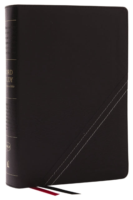 Book cover of: NKJV, Word Study Reference Bible, Bonded Leather, Black, Red Letter, Comfort Print. By: Zondervan Publishing Company