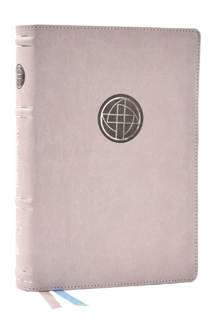 Book cover of: Life in Christ Bible: Discovering, Believing, and Rejoicing in Who God Says You Are  (NKJV, Cream Leathersoft, Red Letter, Comfort Print). By: Zondervan