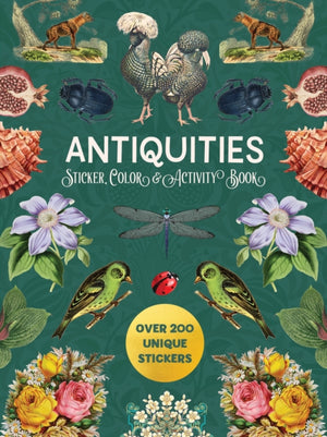 Antiquities Sticker, Color & Activity Book, Over 200 Unique Stickers