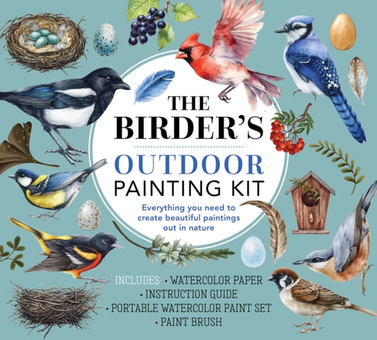 Book cover of: Birder's Outdoor Painting Kit
