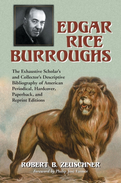 Book cover of: Edgar Rice Burroughs. By: Robert B. Zeuschner