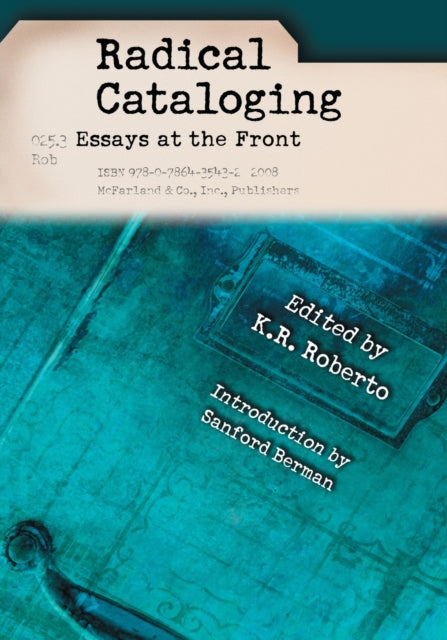 Book cover of: Radical Cataloging