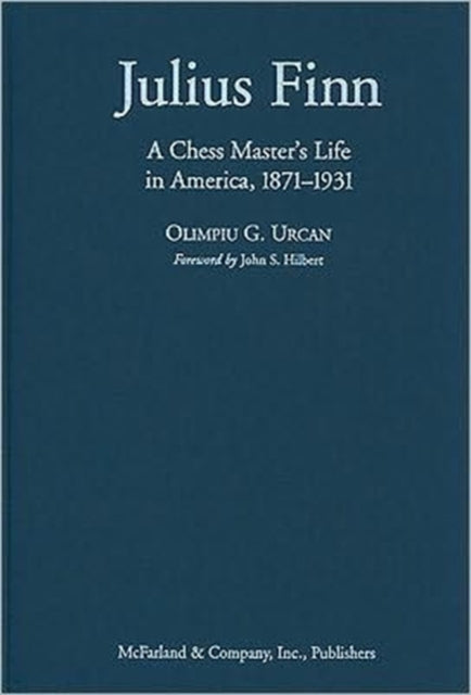 Book cover of: Julius Finn. By: Olimpiu G. Urcan