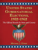 Book cover of: United States Gubernatorial Elections, 1932-1952. By: Michael J. Dubin