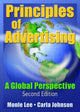 Book cover of: Principles of Advertising. By: Monle Lee