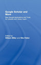 Book cover of: Google Scholar and More