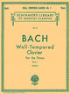 Book cover of: Well Tempered Clavier - Book 1