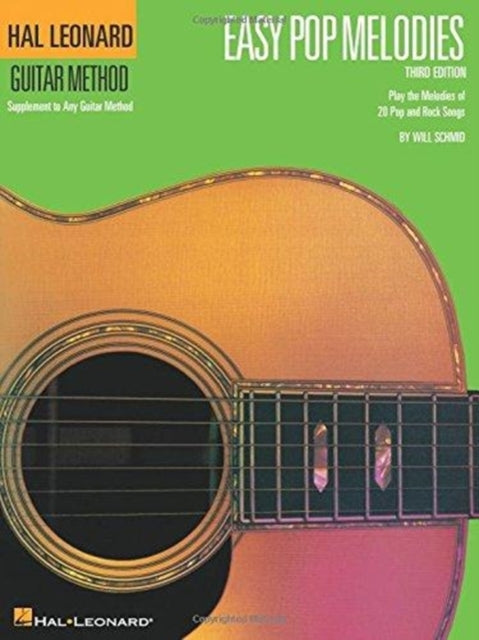 Book cover of: Easy Pop Melodies - 3rd Edition. By: Hal Leonard Corp.