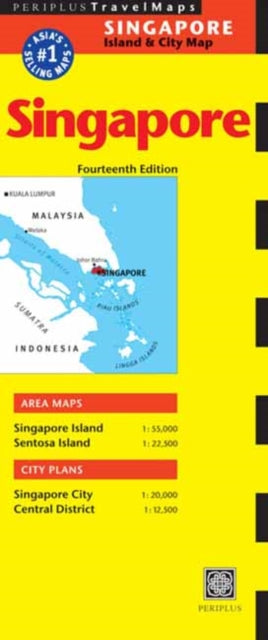 Book cover of: Singapore Travel Map Fourteenth Edition