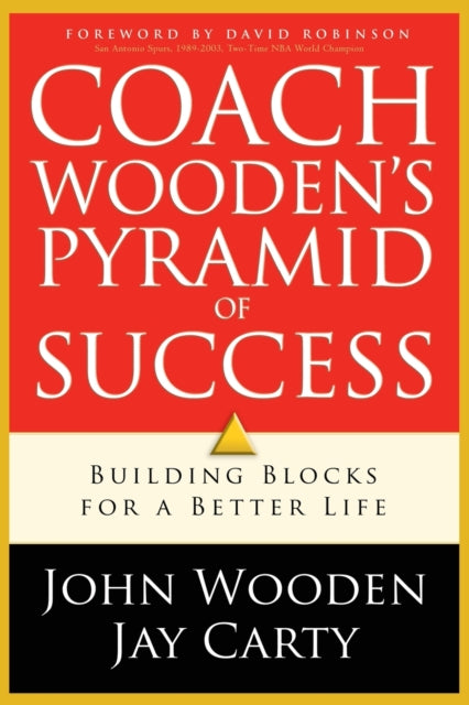 Book cover of: Coach Wooden`s Pyramid of Success. By: John Wooden