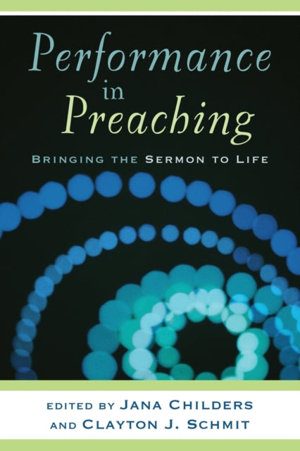 Book cover of: Performance In Preaching