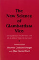 Book cover of: New Science of Giambattista Vico