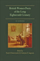 Book cover of: British Women Poets of the Long Eighteenth Century