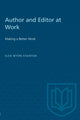 Book cover of: Author and Editor at Work