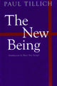 Book cover of: New Being. By: Paul Tillich