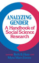 Book cover of: Analyzing Gender