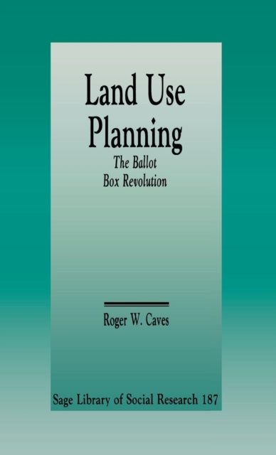 Book cover of: Land Use Planning. By: Roger W. Caves