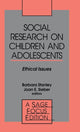 Book cover of: Social Research on Children and Adolescents