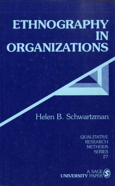 Book cover of: Ethnography in Organizations