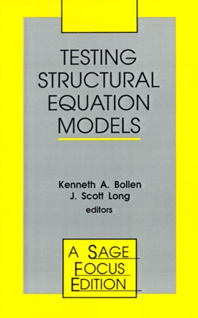 Book cover of: Testing Structural Equation Models