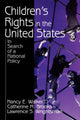 Book cover of: Children's Rights in the United States. By: Nancy E. Walker