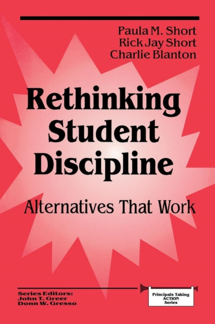 Book cover of: Rethinking Student Discipline. By: Paula Short