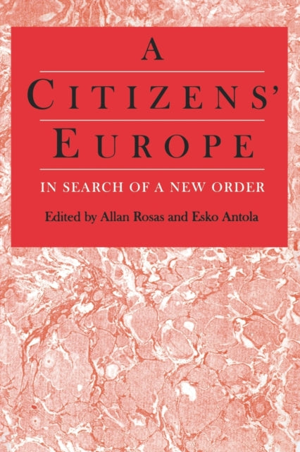 Book cover of: Citizens' Europe