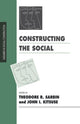 Book cover of: Constructing the Social