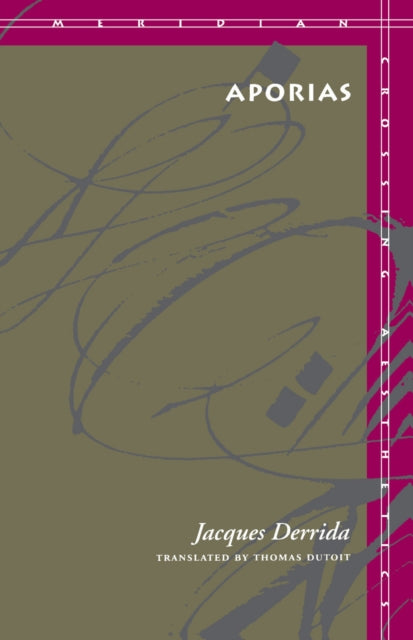 Book cover of: Aporias