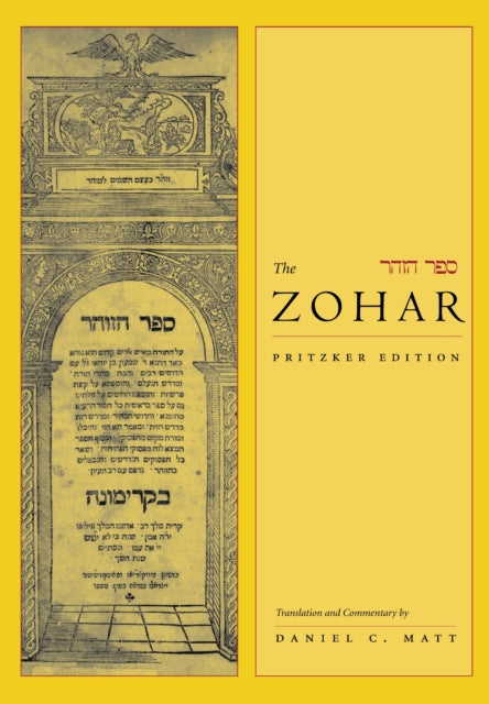 Book cover of: Zohar. By: Daniel C. Matt