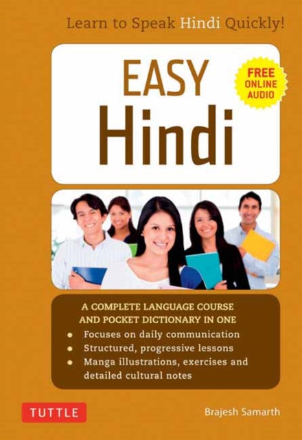 Book cover of: Easy Hindi. By: Brajesh Samarth