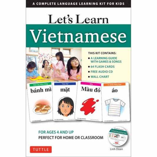 Book cover of: Let's Learn Vietnamese Kit. By: Linh Doan