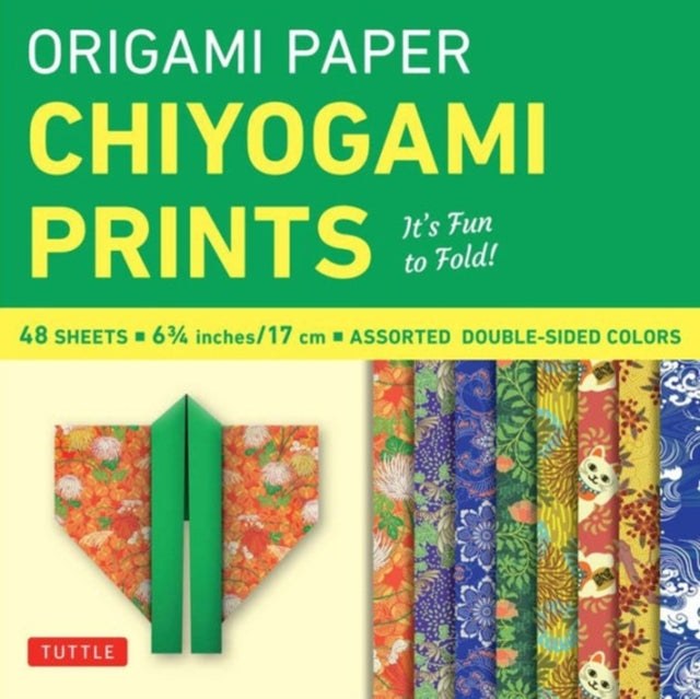 Book cover of: Origami Paper - Chiyogami Prints - 6 3/4" - 48 Sheets