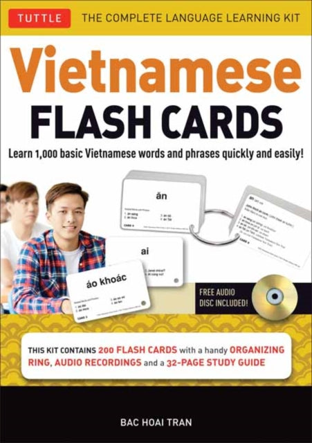 Book cover of: Vietnamese Flash Cards Kit. By: Bac Hoai Tran