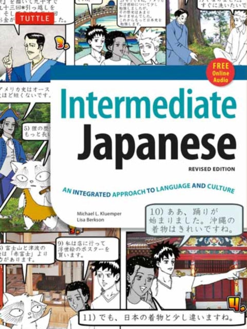 Book cover of: Intermediate Japanese Textbook. By: Michael L Kluemper