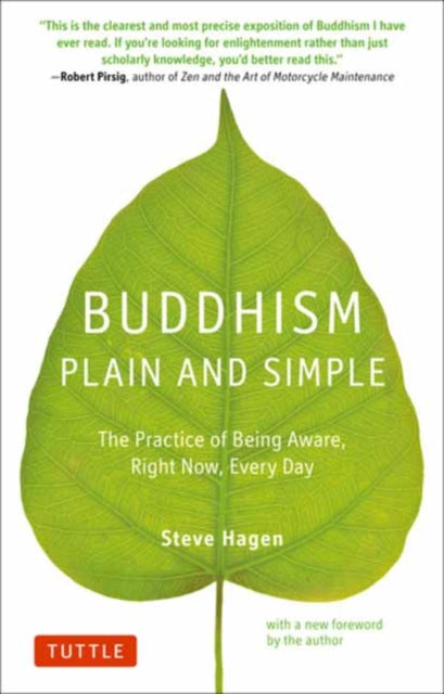 Book cover of: Buddhism Plain and Simple. By: Steve Hagen