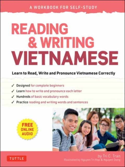 Book cover of: Reading & Writing Vietnamese: A Workbook for Self-Study. By: Tri C. Tran