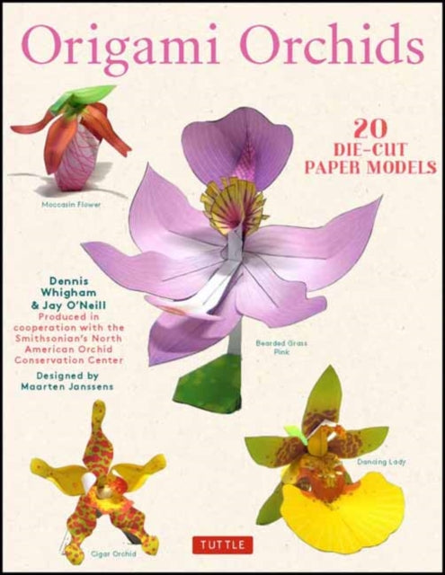 Book cover of: Origami Orchids Kit. By: Dennis Whigham