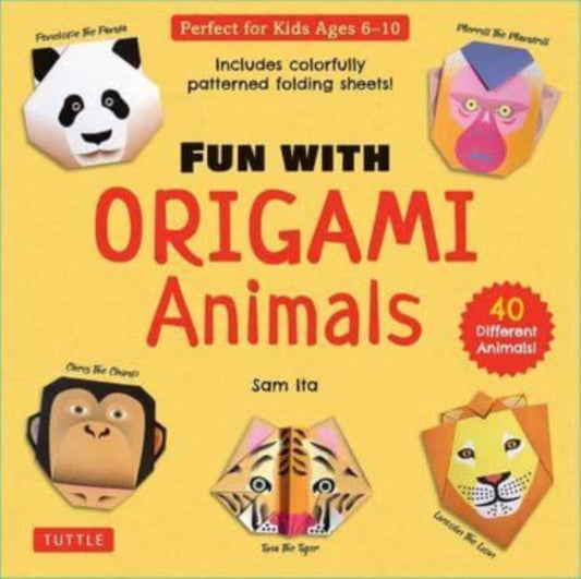 Book cover of: Fun with Origami Animals Kit. By: Sam Ita