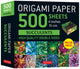 Book cover of: Origami Paper 500 sheets Succulents 6" (15 cm). By: Tuttle Tuttle Studio
