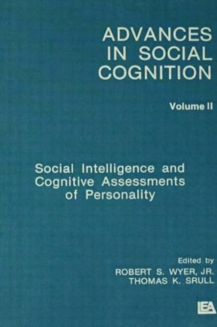 Book cover of: Social Intelligence and Cognitive Assessments of Personality