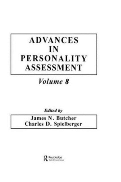 Book cover of: Advances in Personality Assessment