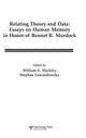 Book cover of: Relating Theory and Data