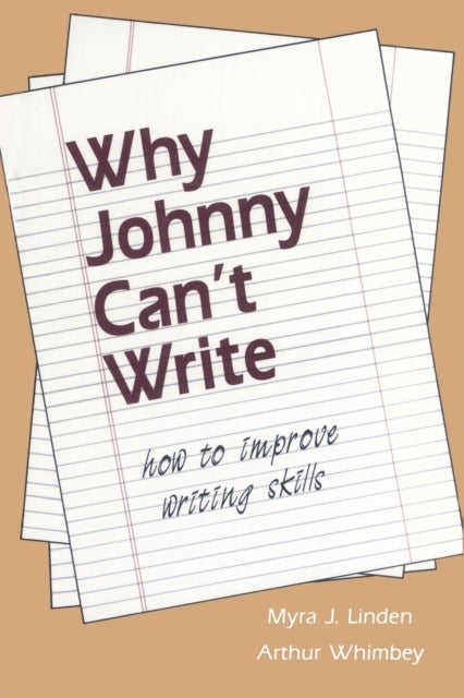 Book cover of: Why Johnny Can't Write