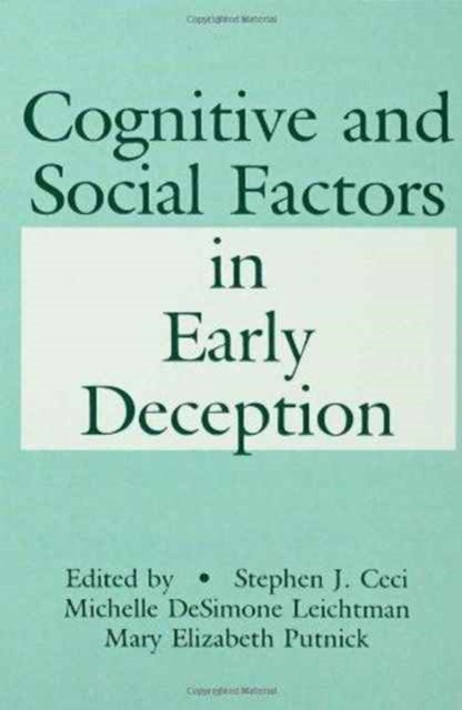 Book cover of: Cognitive and Social Factors in Early Deception