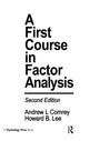 Book cover of: First Course in Factor Analysis