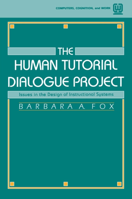 Book cover of: Human Tutorial Dialogue Project