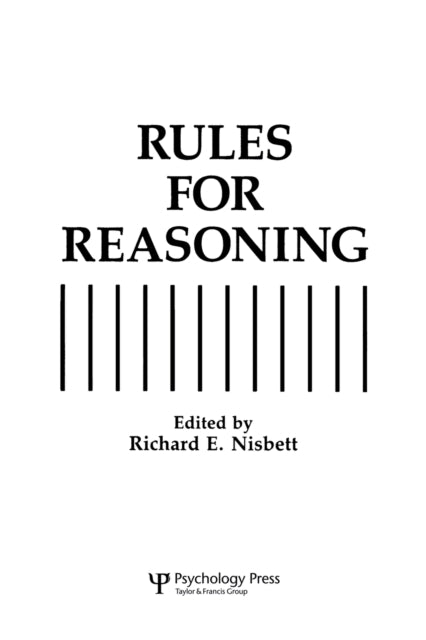 Book cover of: Rules for Reasoning
