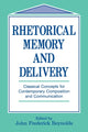 Book cover of: Rhetorical Memory and Delivery. By: John Frederick Reynolds